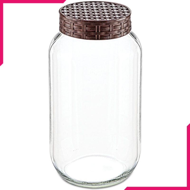 Sarina Straw Decorated Jar 1500CC
