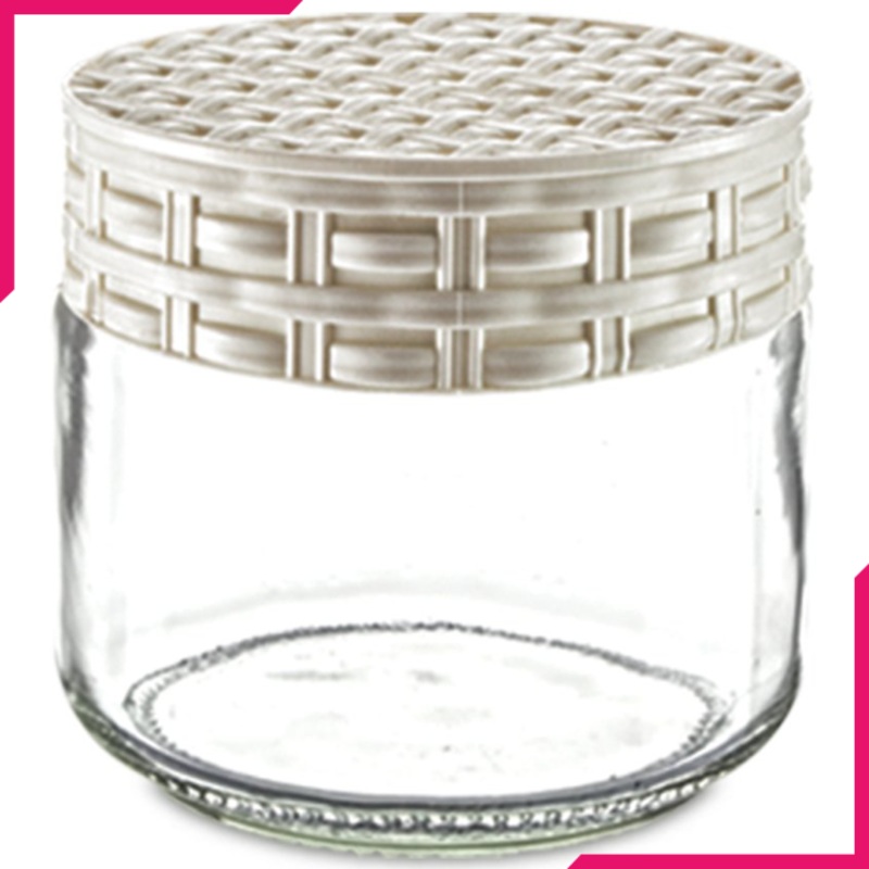 Sarina Straw Decorated Jar 300CC