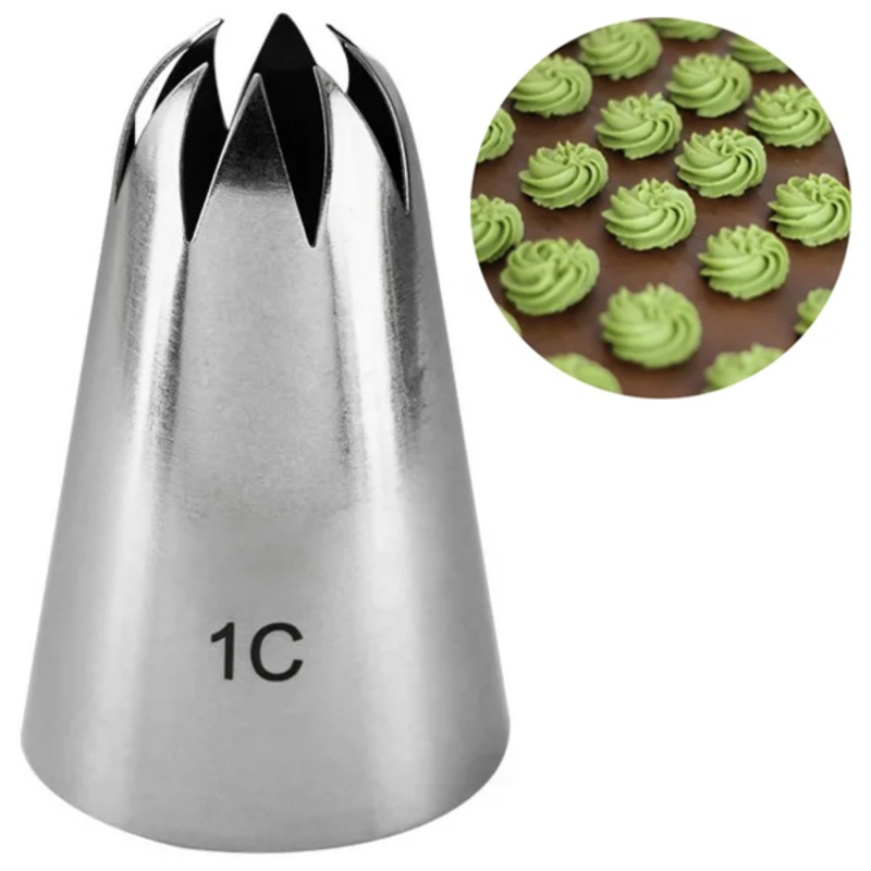 1C Stainless Steel Icing Nozzle