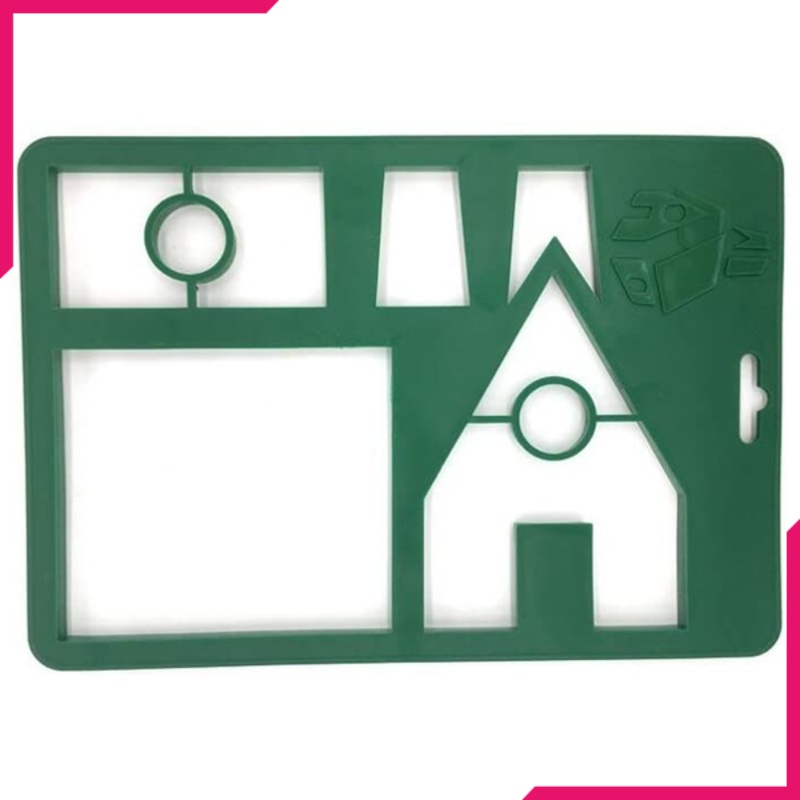3D Gingerbread House Cookie Cutter