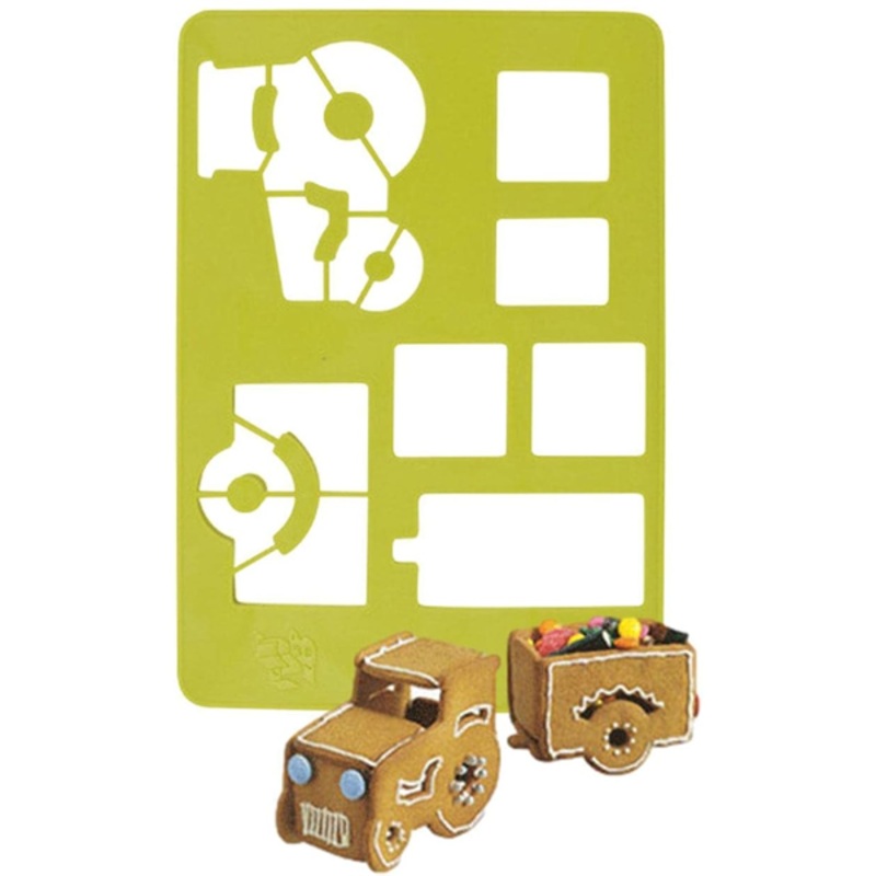 3D Tractor Plastic Cookie Cutter