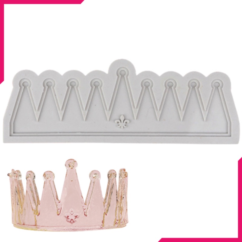 Crown Silicone Fondant Mold