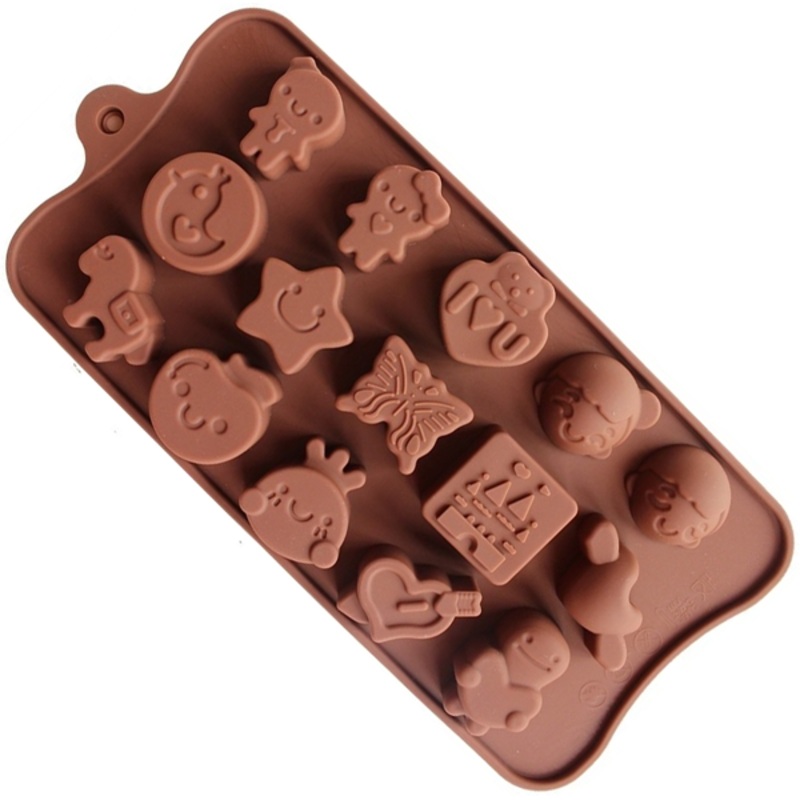 Gingerbread Man Love Chocolate Mold