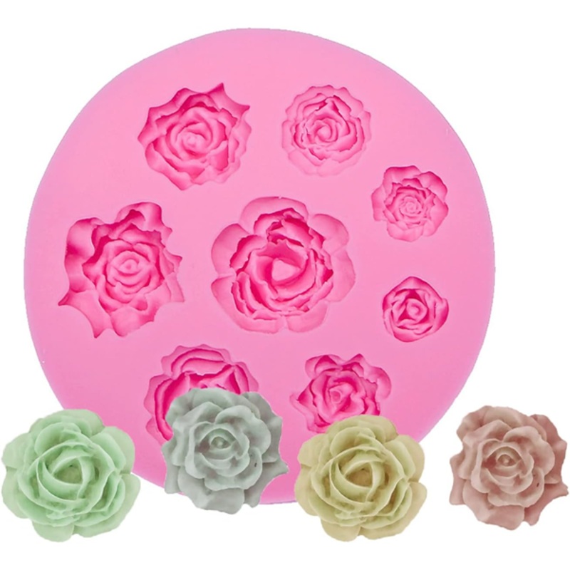 Rose Flower Silicone Mold