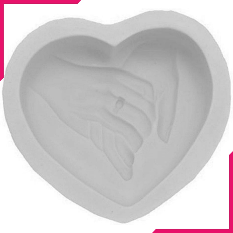 Silicone Mold Heart Shaped Hand