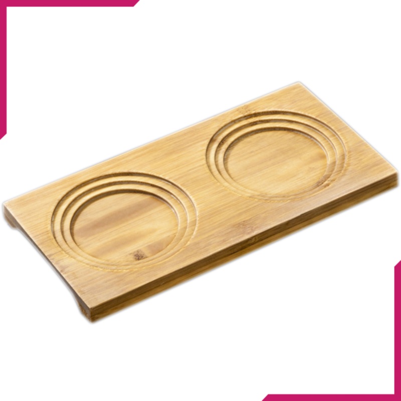 Wilmax Bamboo Tray 7.75" X 4"