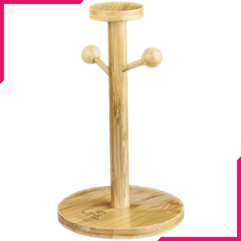 Wilmax Natural Bamboo Stand 8.25" X 5"