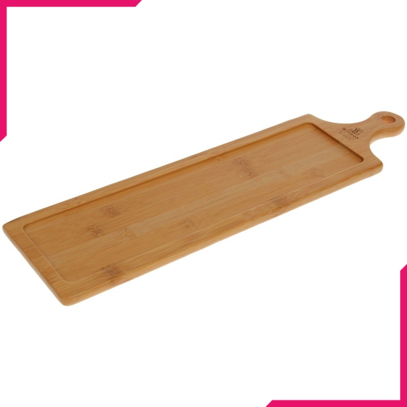 Wilmax Natural Bamboo Tray 18" X 4.75"