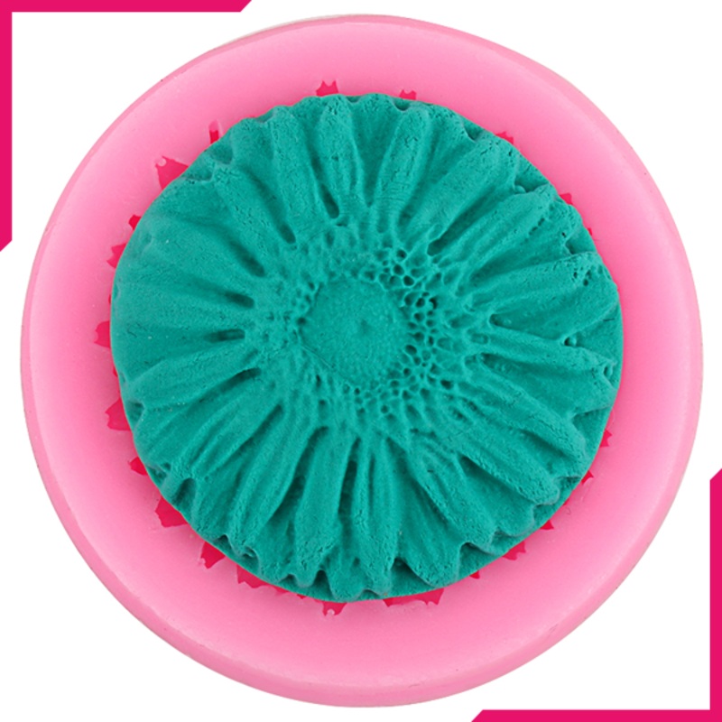 Silicone Fondant Mold Sunflower