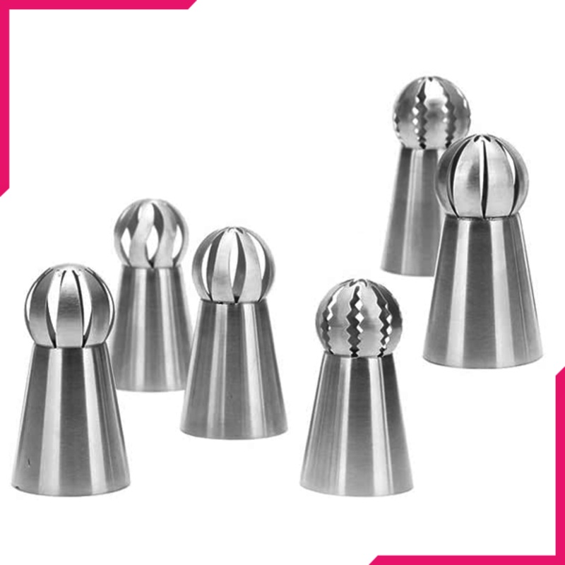 Stainless Steel Icing Ball Tips