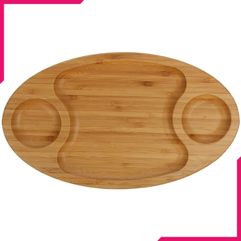 Wilmax 3 Section Platter 16" X 9"