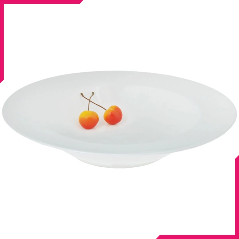 Wilmax Fine Porcelain Deep Plate 12"