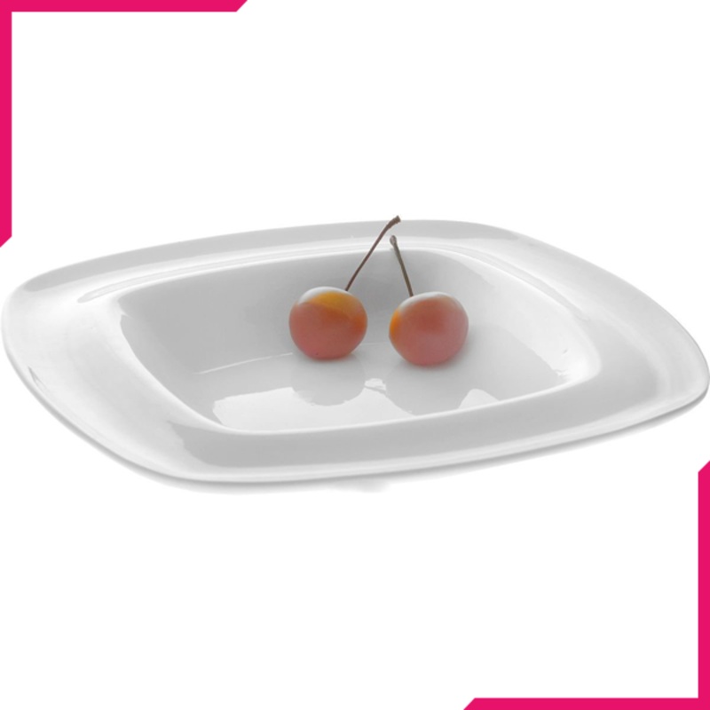 Wilmax Fine Porcelain Deep Plate 8.5" X 8.5"