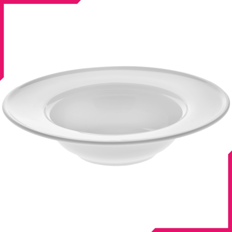 Wilmax Fine Porcelain Deep Plate 9"