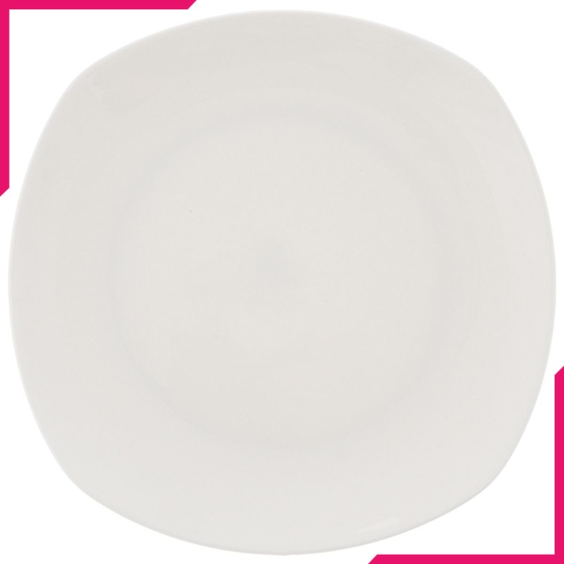 Wilmax Fine Porcelain Dinner Plate 9.75" X 9.75