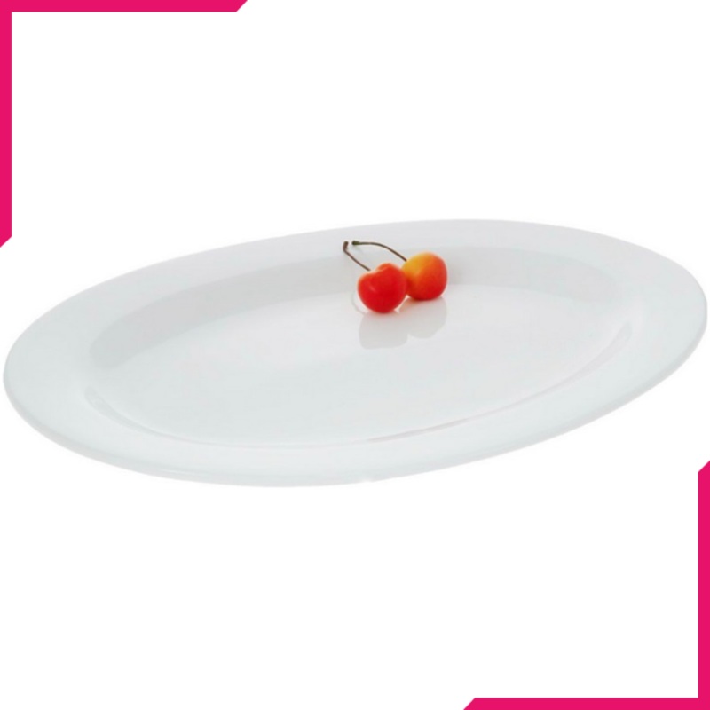 Wilmax Fine Porcelain Oval Platter 16"
