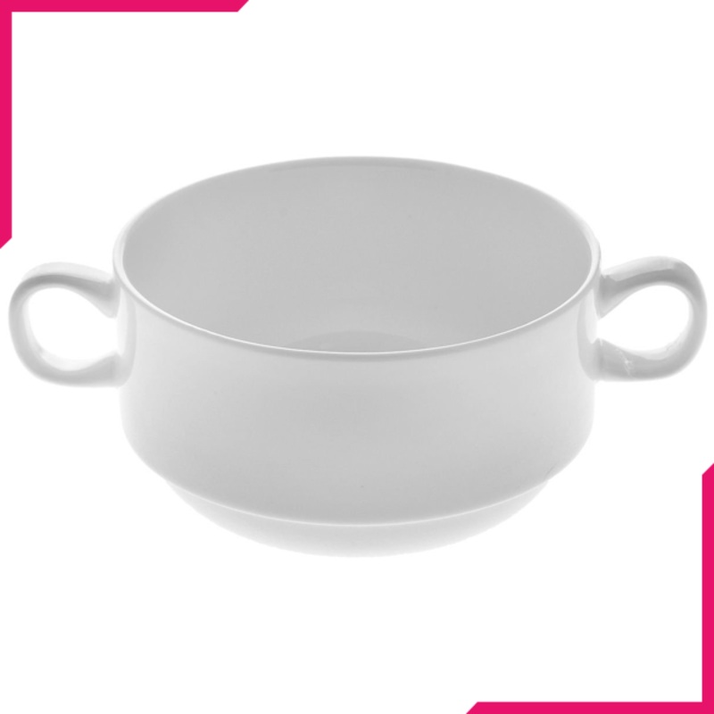 Wilmax Fine Porcelain Soup Cup 300ml