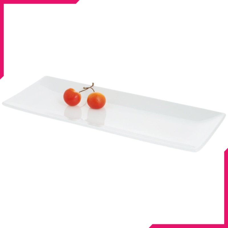 Wilmax Fine Porcelain Sushi/Canape Dish 14" X 5.5"