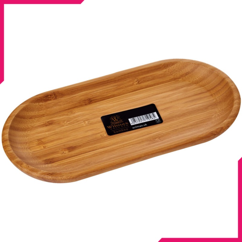 Wilmax Natural Bamboo Dish 10" X 5"