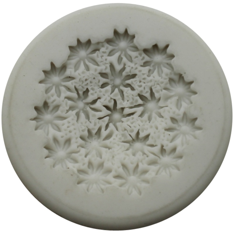 3D Small Flowers Silicone Mold