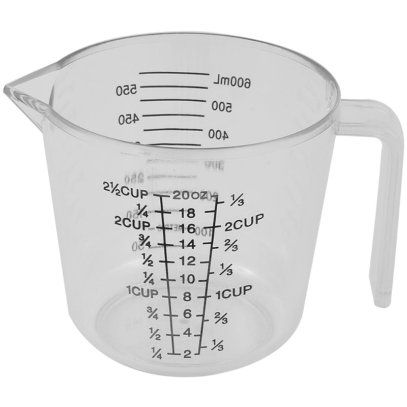 Acrylic Measuring Jug 600ml