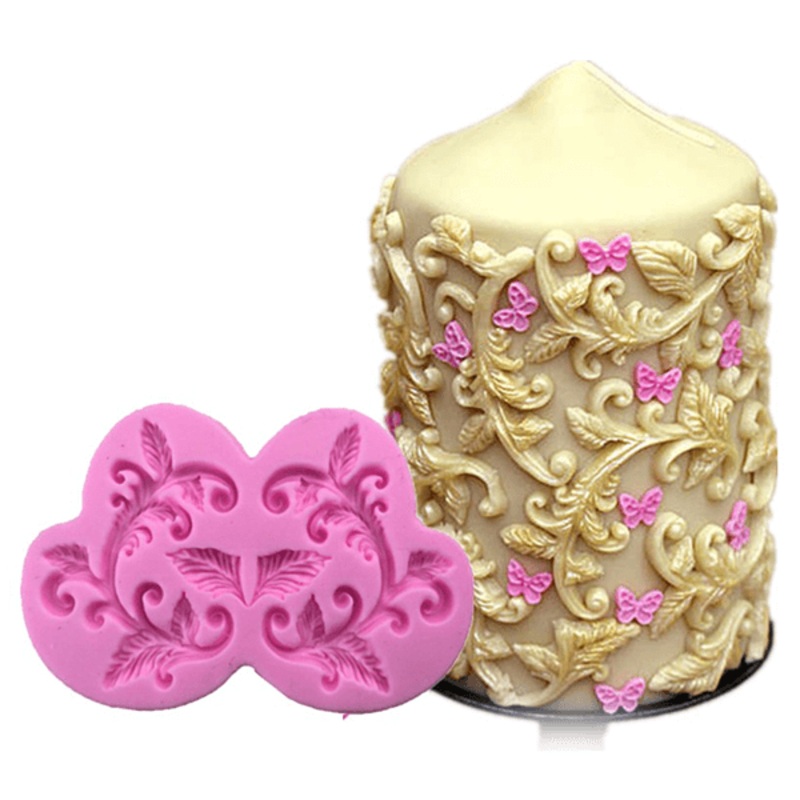 Cake Border Silicone Fondant Mold Flower