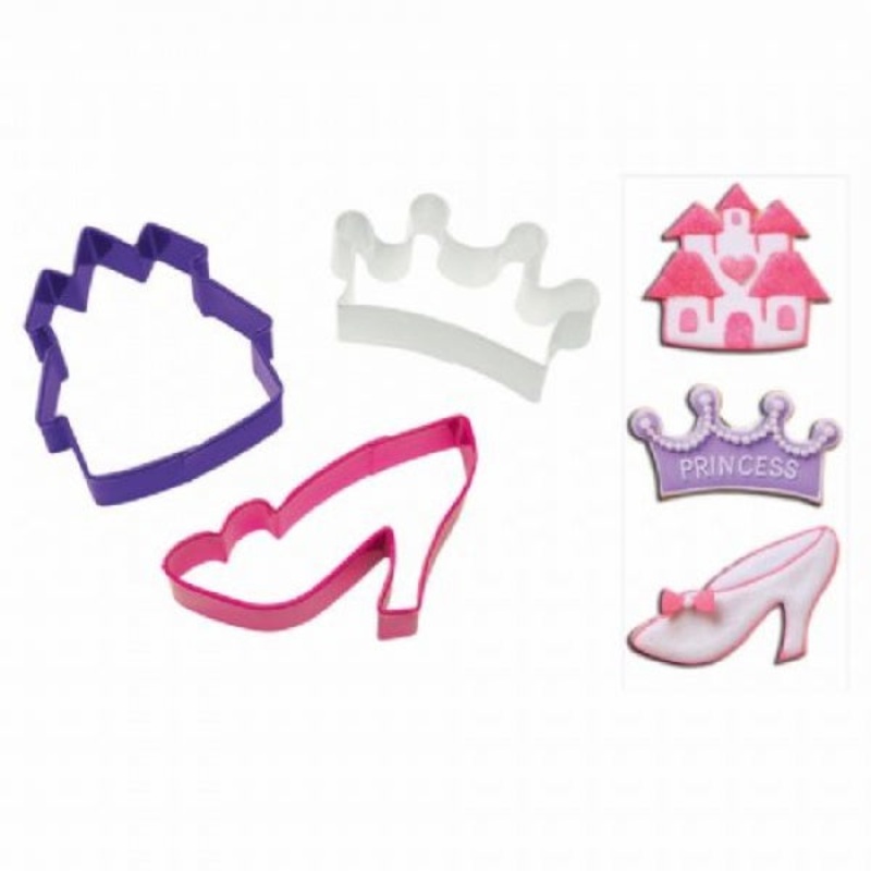Cookie Cutter Set Princess - 3 pcs