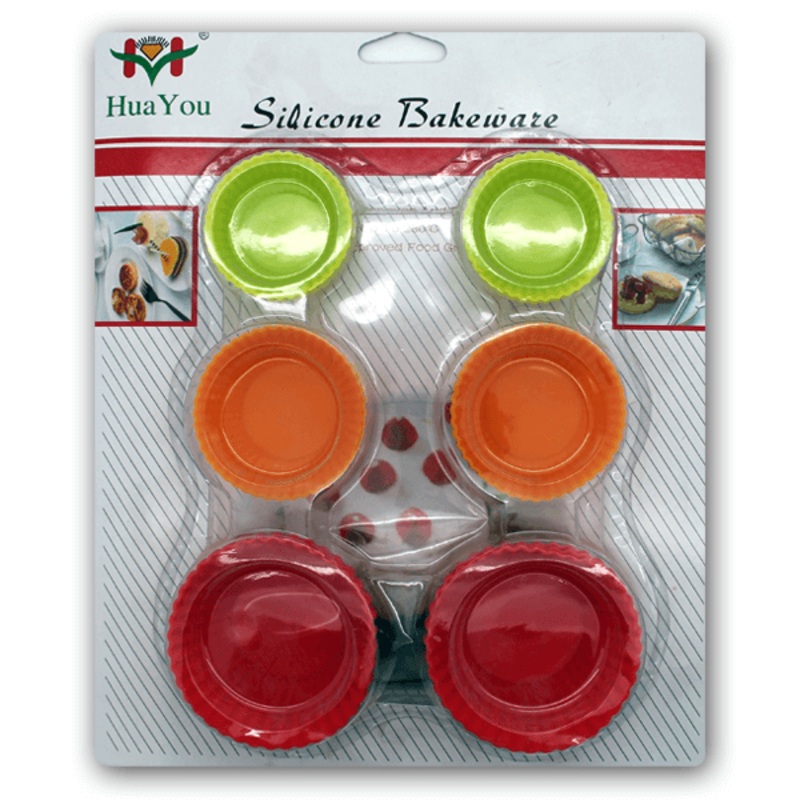 Cupcake Silicone Round Mold 18 pcs