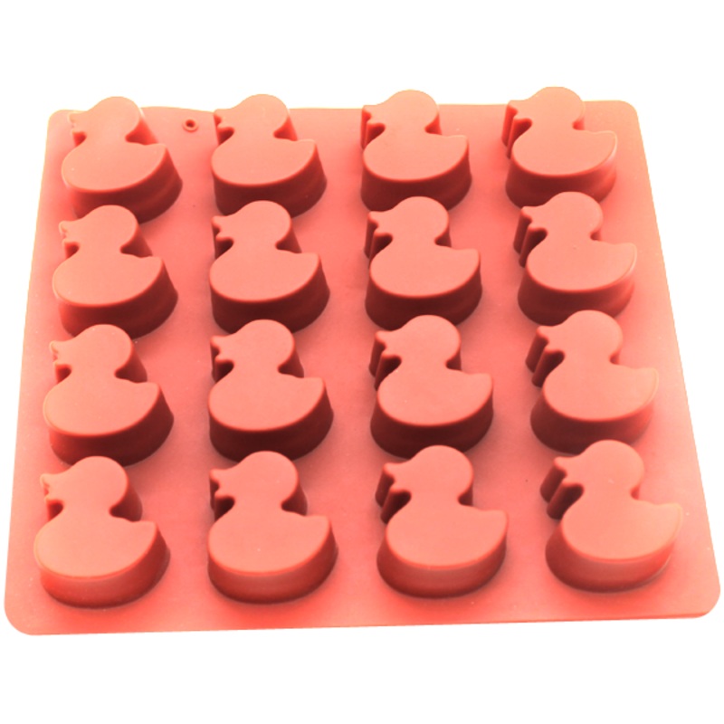 Silicone Chocolate Mold Duck 16 Cavity