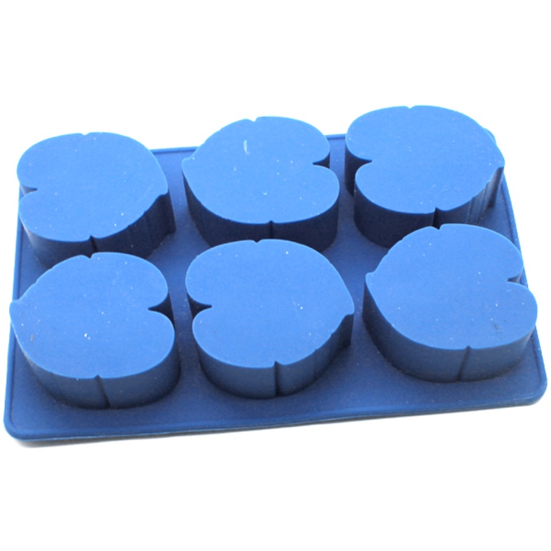 Silicone Chocolate Mold Heart 6 Cavity