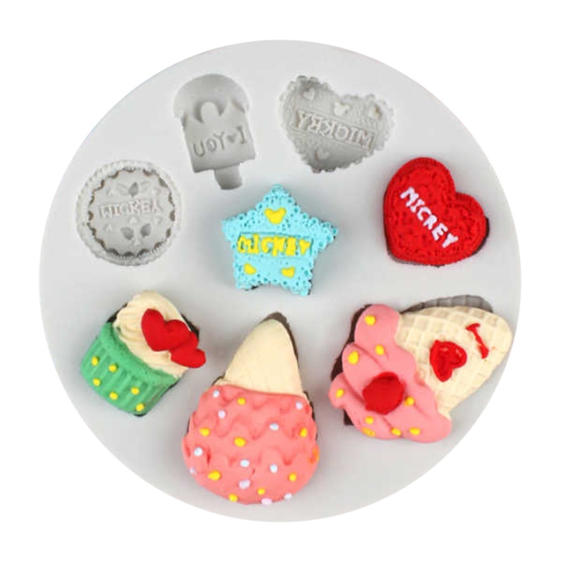 Sweet Ice Cream Silicone Mold