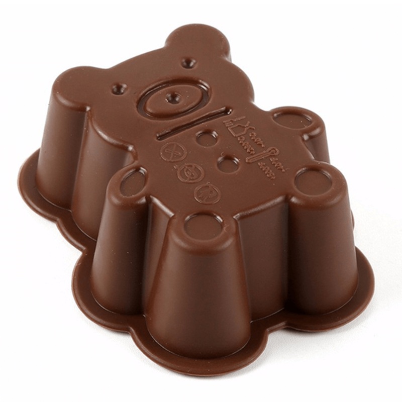 Bear Shape Silicone Cake Fondant Mold