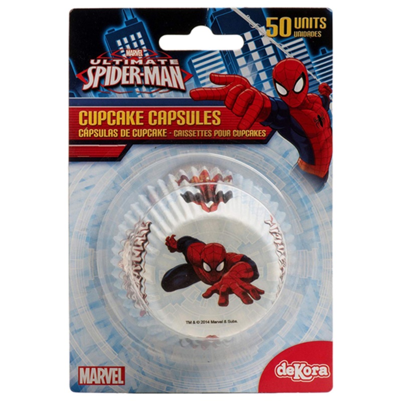 Dekora Baking Cups Spiderman 50 cups