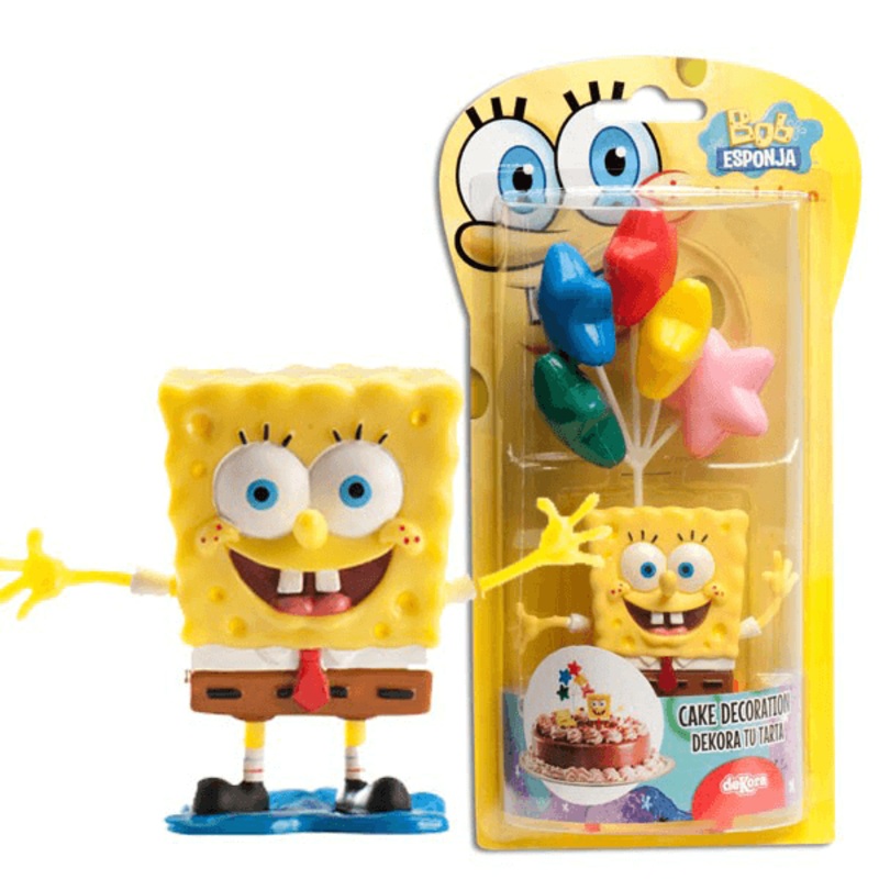 Dekora Sponge Bob Cake Topper