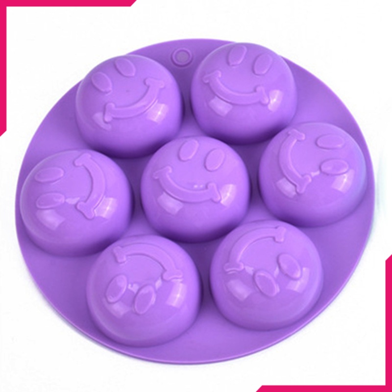 Emoje Smile Face Silicone Chocolate Mold
