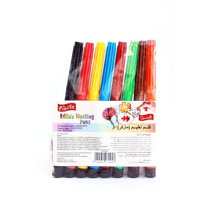 Fiesta Edible Marking Pens
