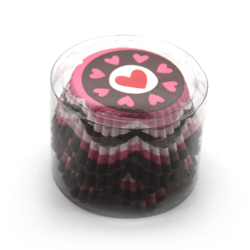 Heart Doiley Design Cupcake Liners