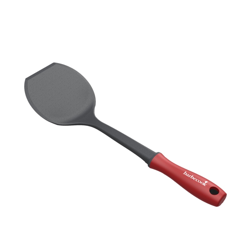 Nylon anti-scratch plancha spatula red