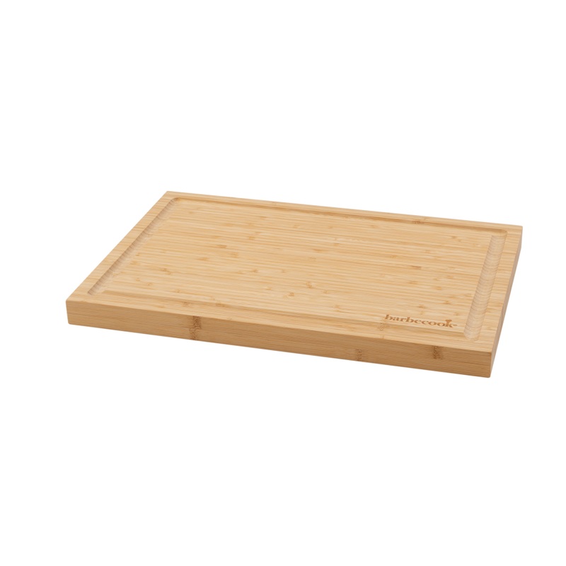Bamboo cutting board with groove 46.5x28x2.8cm FSC