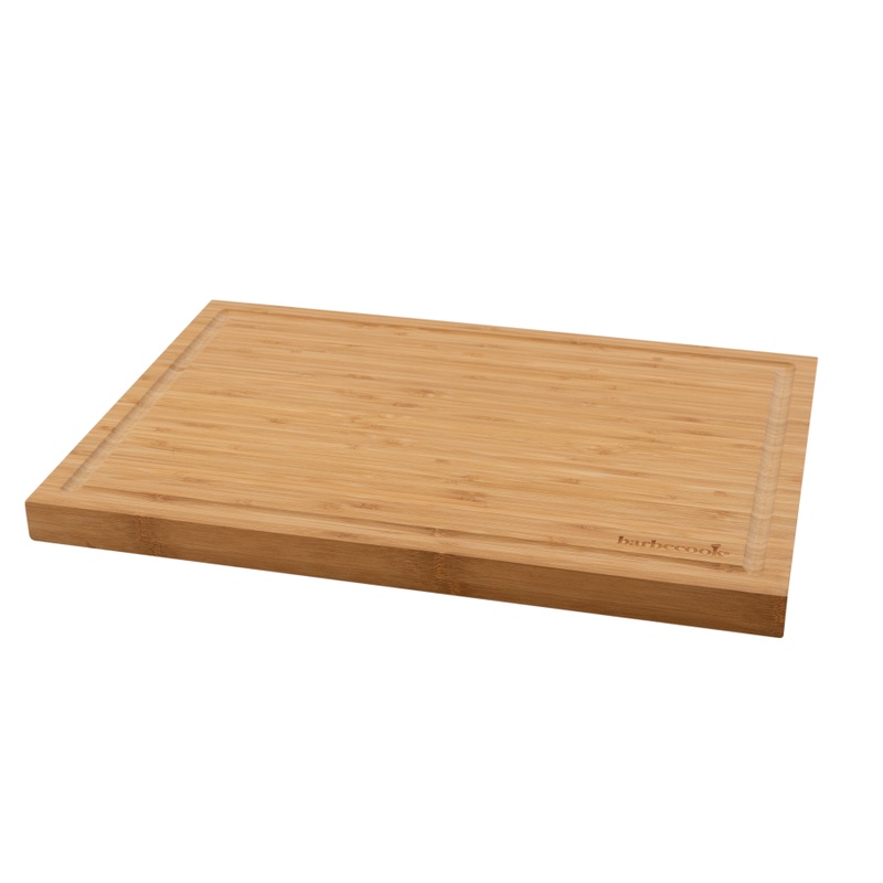 Bamboo cutting board with groove 50x35x3cm FSC