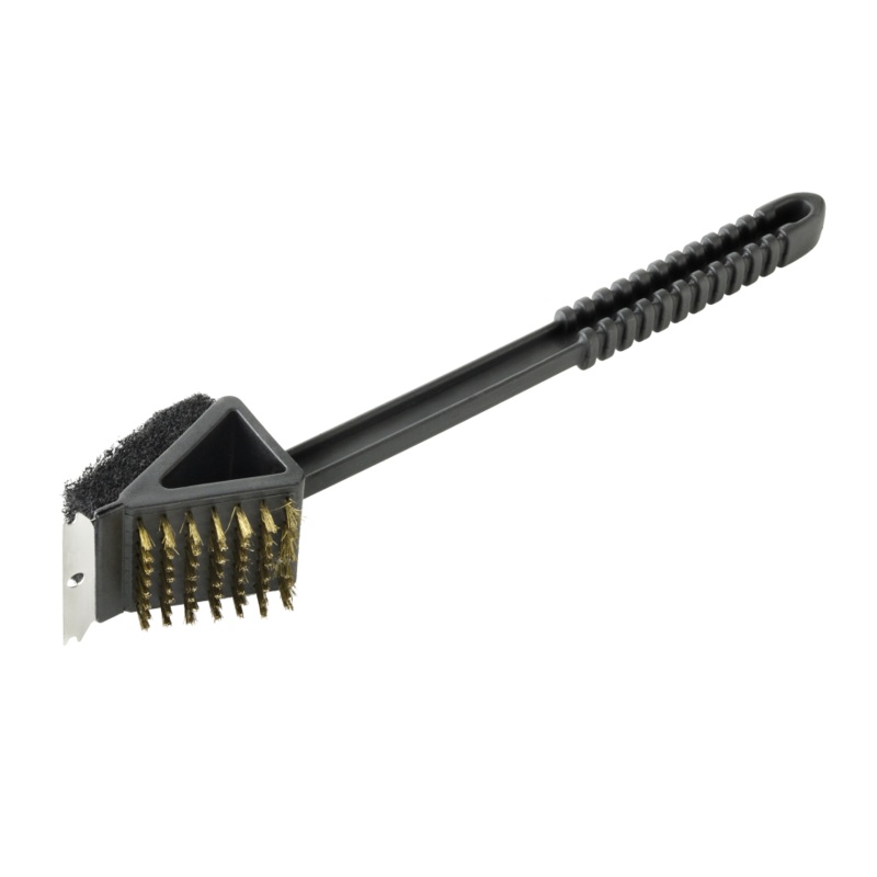 3-in-1 long brush black