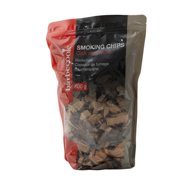 Smoking chips oak red wine