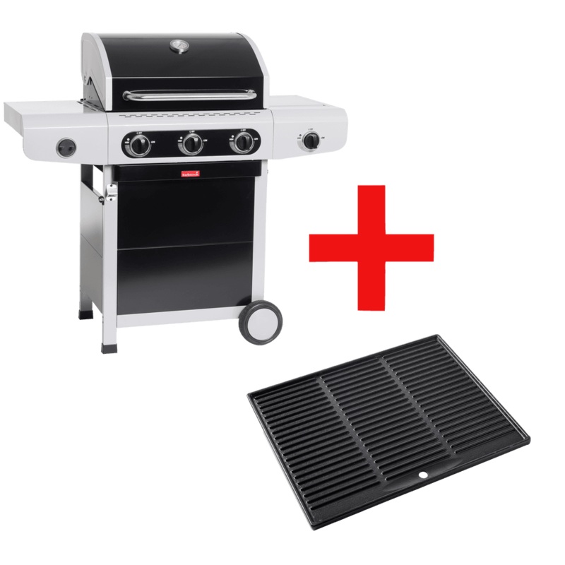 Siesta 310 Black Edition with plancha