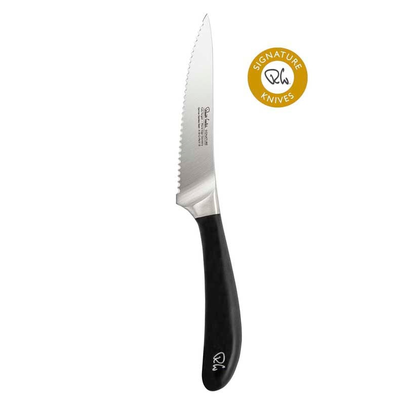 Robert Welch Signature Stainless Steel Serrated Utility Knife 12cm
