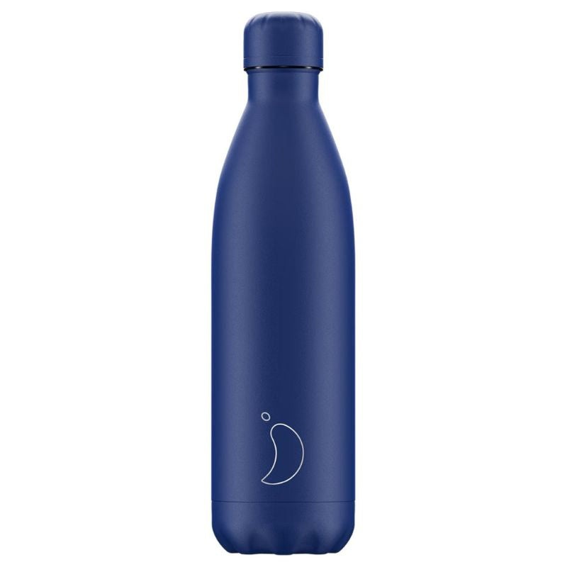 Chilly's Bottle Matte All Blue 750ml Bottle