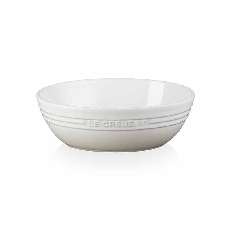 Le Creuset Pasta / Salad Serving Bowl Oval 29cm Meringue