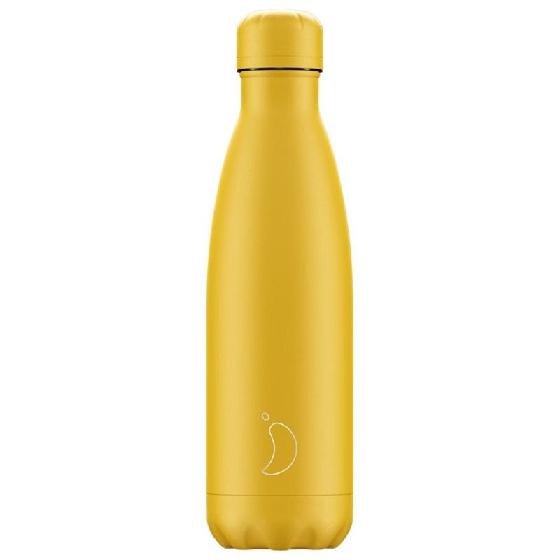 Chilly's Bottle Matte Burnt All Yellow 500ml