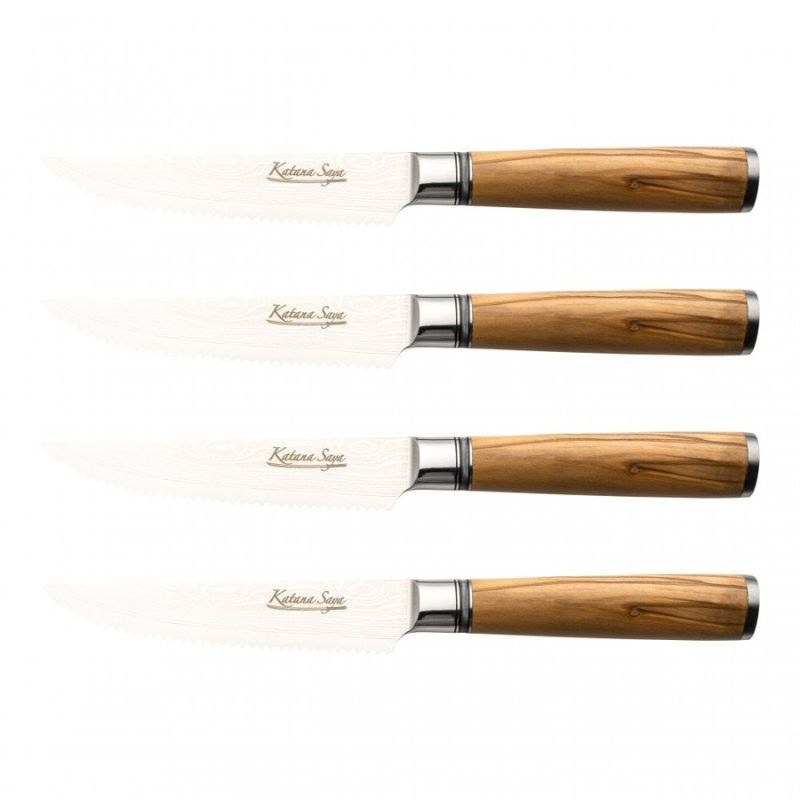 Grunwerg Katana Saya Steak Knife (Set of 4)