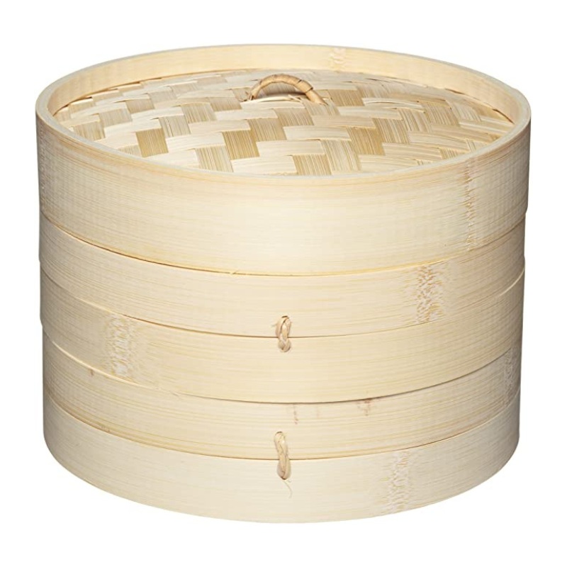 Kitchen Craft Bamboo Steamer 8in / 20cm