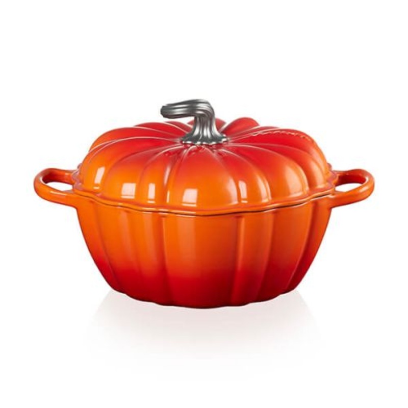 Le Creuset Pumpkin Cast Iron Casserole